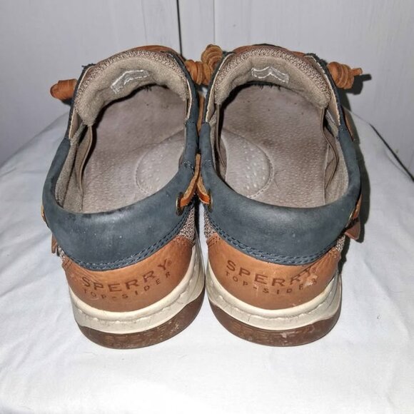 Sperry Leather Denim Size 7 - Picture 2 of 4